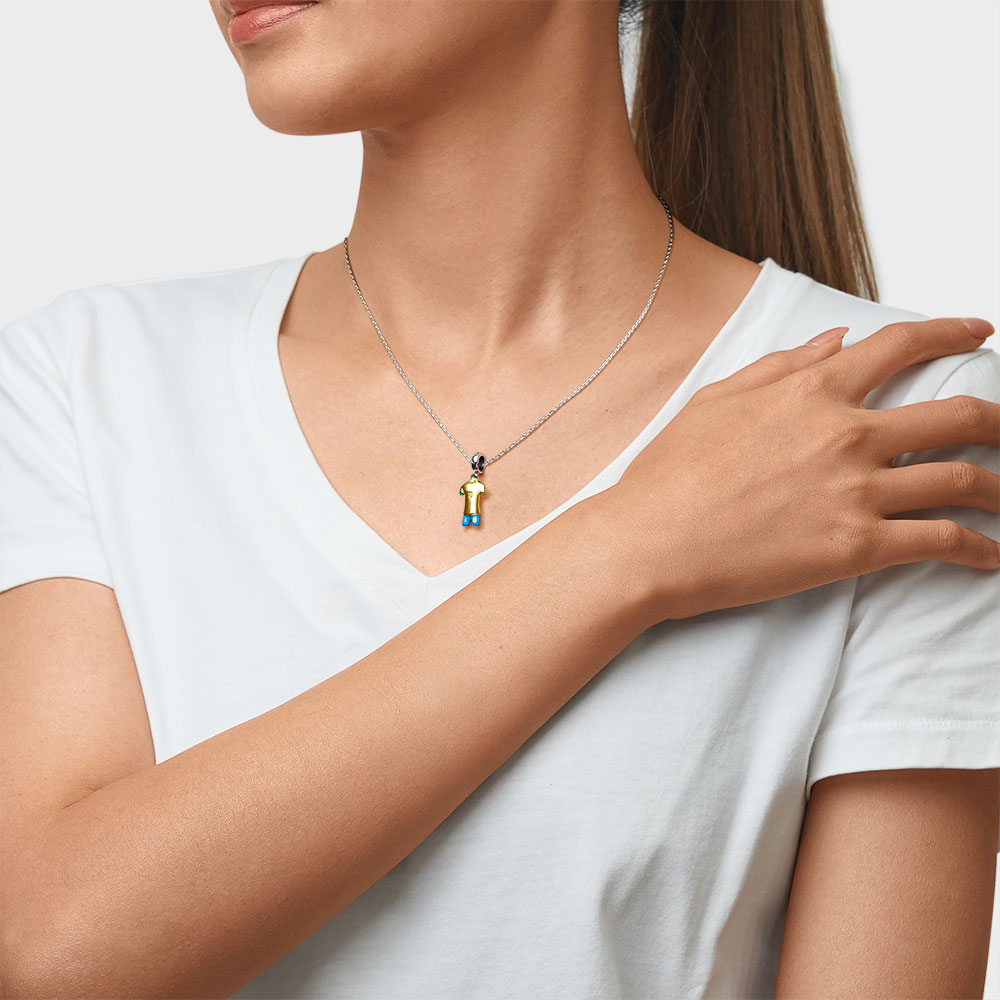 Gnoce Football Star Jerseys Pendant Dangle Charm_6