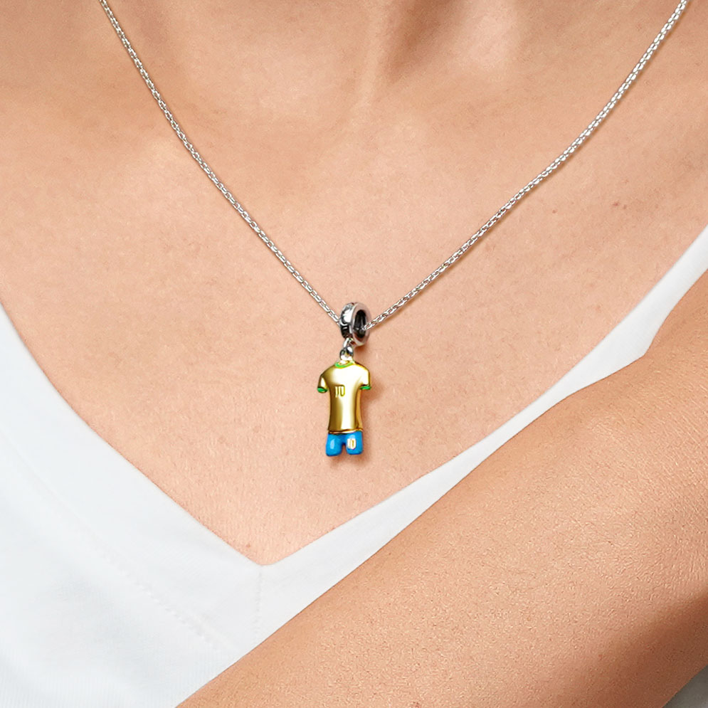 Gnoce Football Star Jerseys Pendant Dangle Charm_7