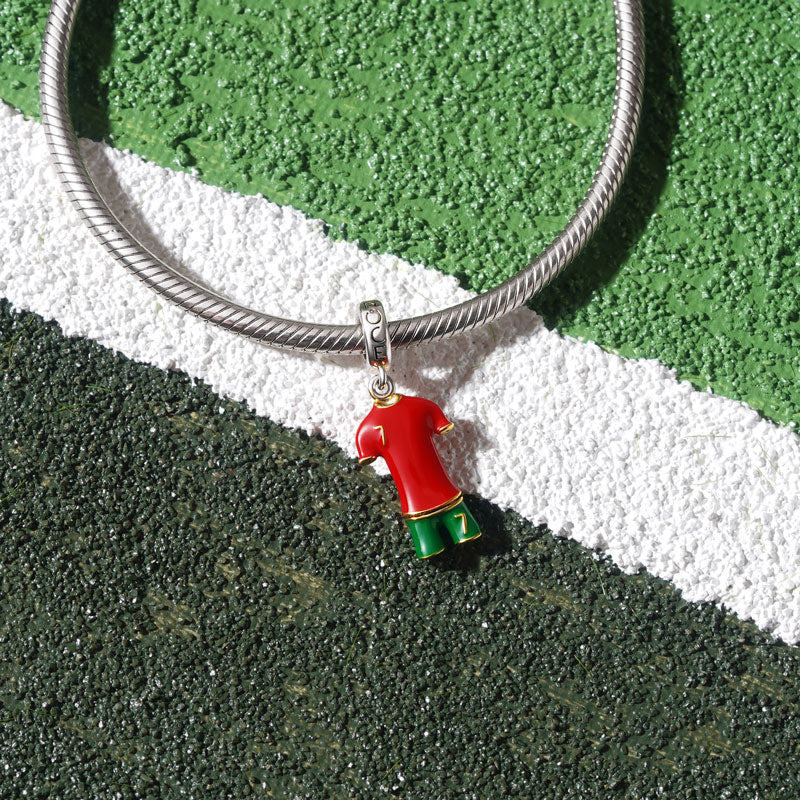 Gnoce Football Star Jerseys Pendant Dangle Charm_3