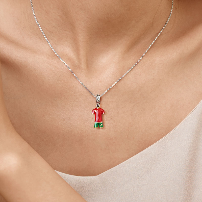 Gnoce Football Star Jerseys Pendant Dangle Charm_7