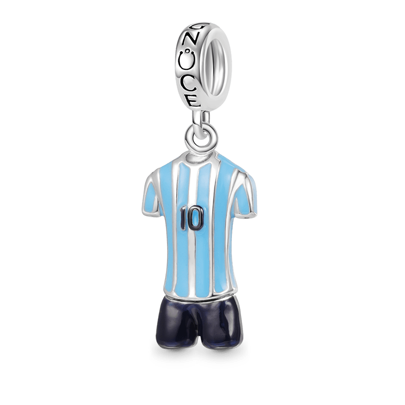 Gnoce Football Star Jerseys Pendant Dangle Charm_1