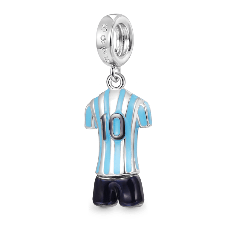 Gnoce Football Star Jerseys Pendant Dangle Charm_2