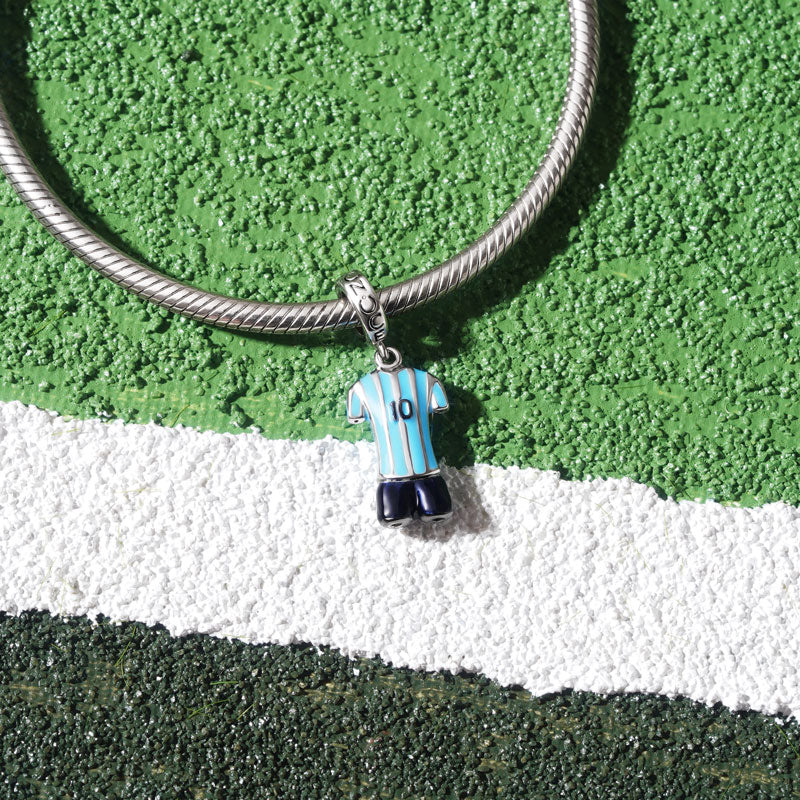 Gnoce Football Star Jerseys Pendant Dangle Charm_3