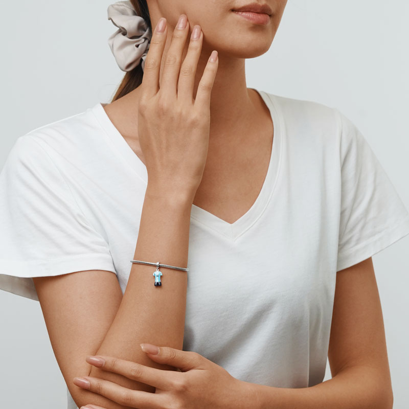 Gnoce Football Star Jerseys Pendant Dangle Charm_4