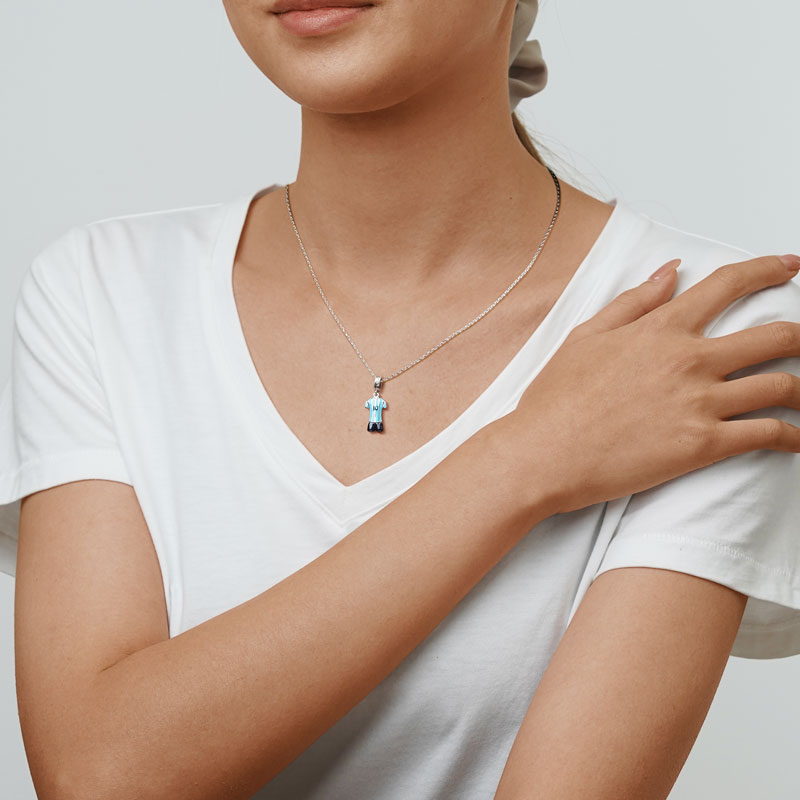 Gnoce Football Star Jerseys Pendant Dangle Charm_6