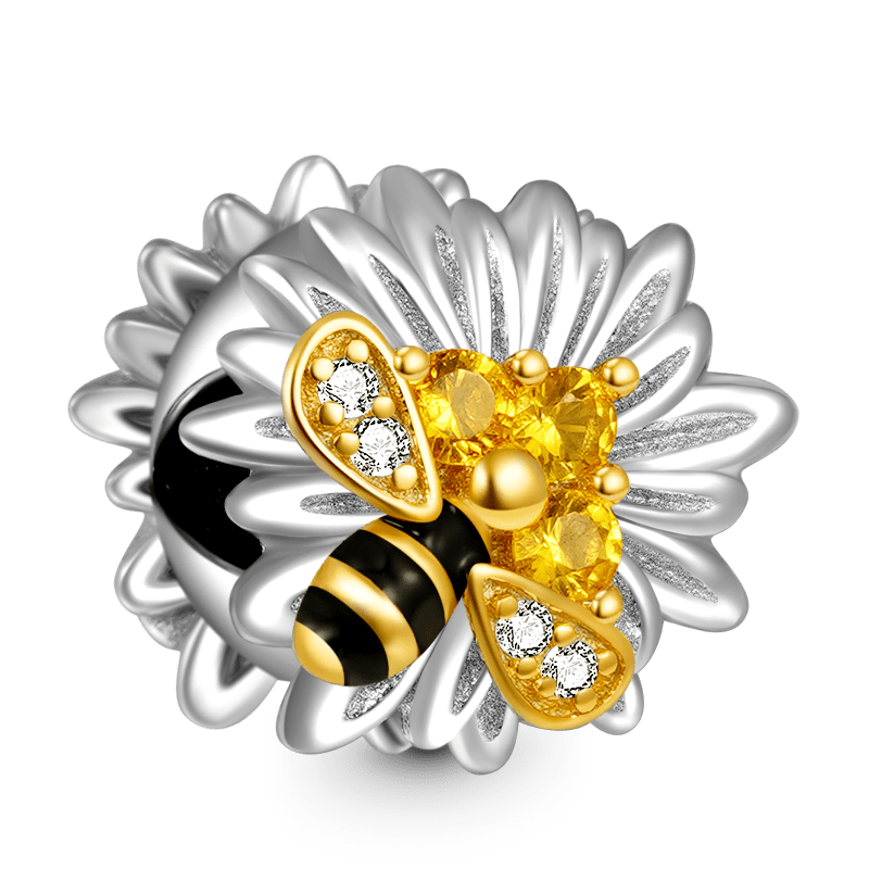 Gnoce Sparkling Honey Bee Charm_2