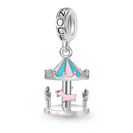 Gnoce Carousel Horse Pendant Dangle Charm_1