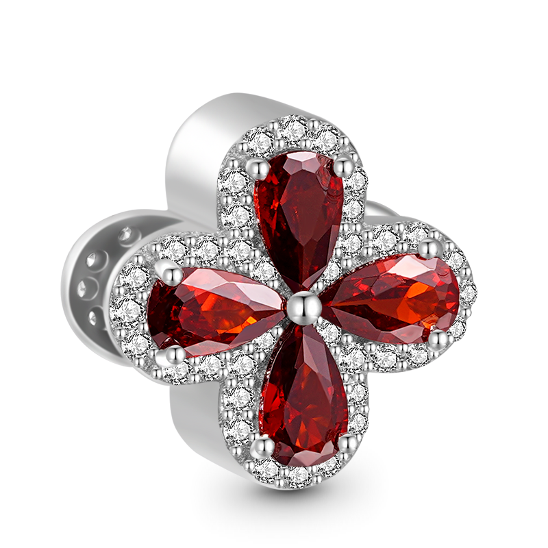 Gnoce Lucky Clover Birthstone Basic Charm_2