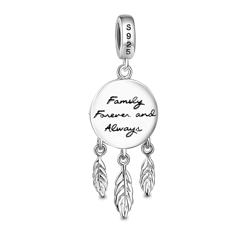 Gnoce Family Tree Dream Catcher Pendant Dangle Charm_2