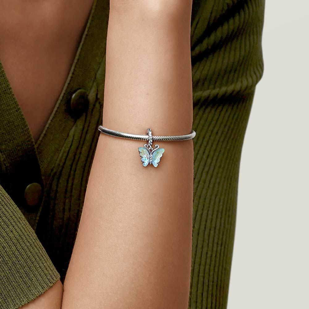 Gnoce Fantasy Butterfly Pendant Dangle Charm_4