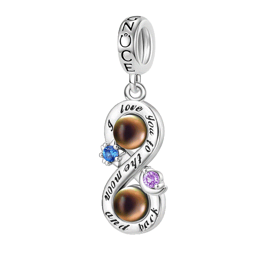 Gnoce Magic Infinite Love Mood Pendant Dangle Charm_1