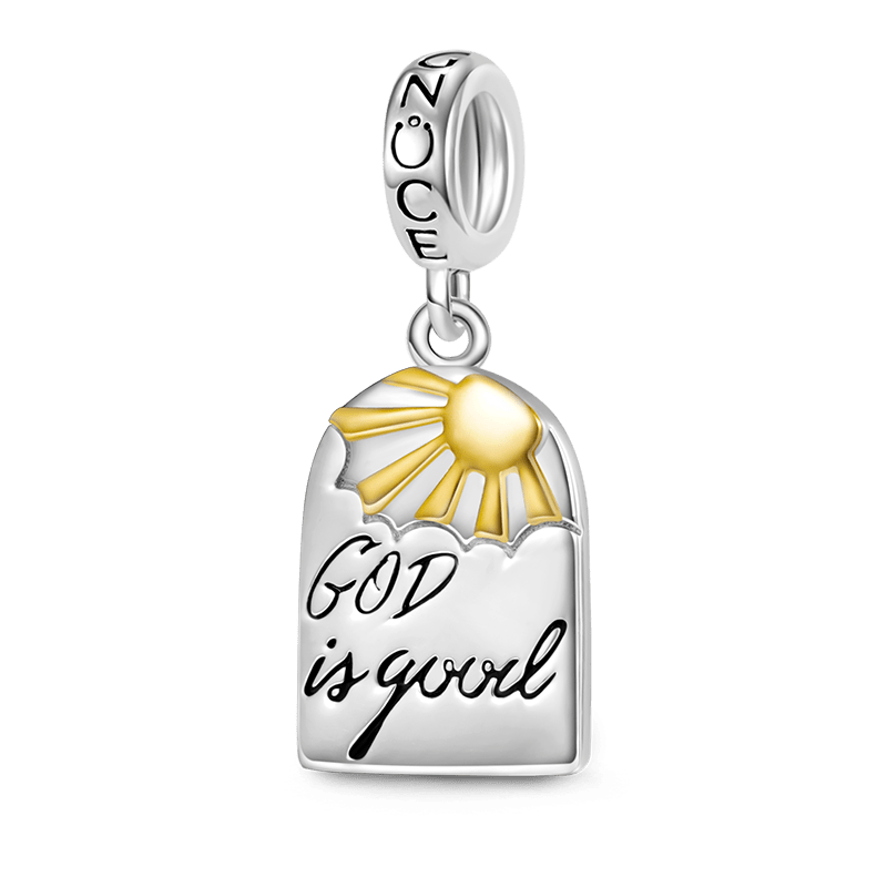 Gnoce "God is good" Pendant Dangle Charm_1