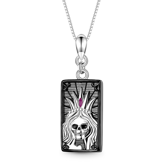 Gnoce Sparkling "the Empress" Tarot Necklace_1