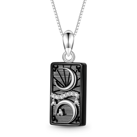 Gnoce "the Moon" Tarot Necklace_1