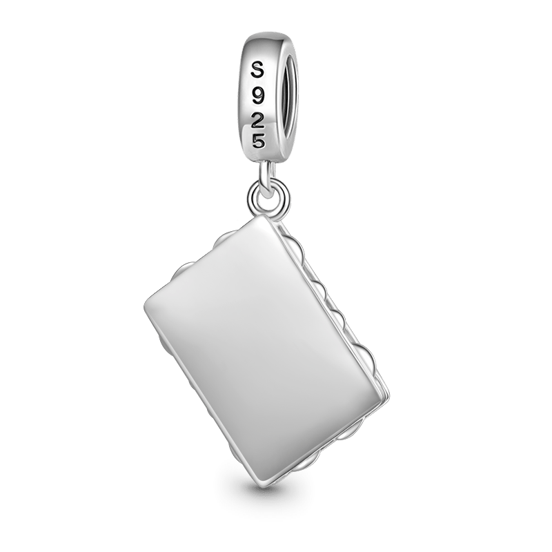 Gnoce Custard Cream Biscuit Pendant Dangle Charm_2