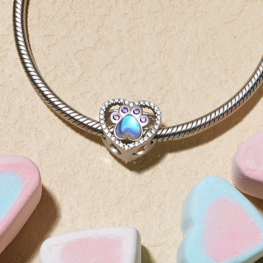 Gnoce Pet Paw Heart Charm_3