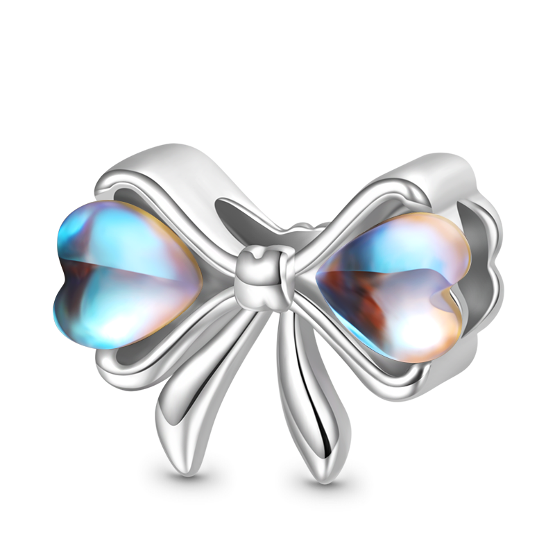 Gnoce Moonstone Bow Tie Charm_1
