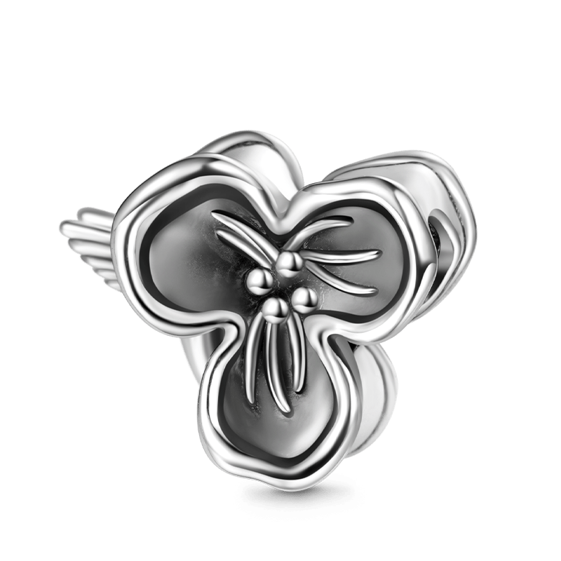 Gnoce Hummingbird Loves Flower Charm_2