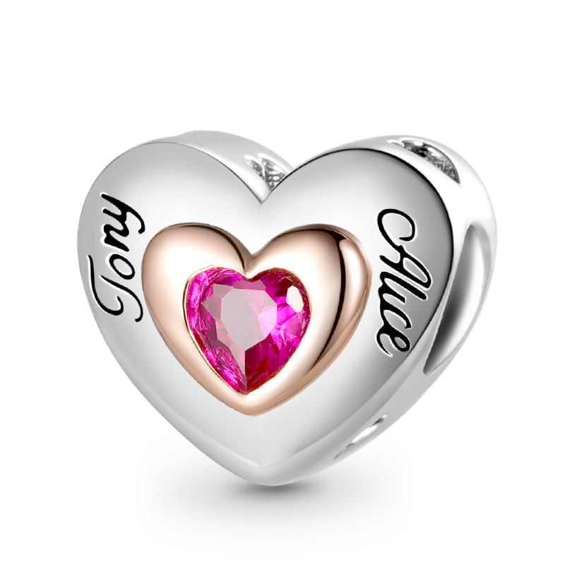 Gnoce Love Heart Engravable Charm_1