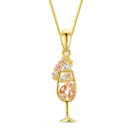 Gnoce Champagne Cocktail Necklace_1