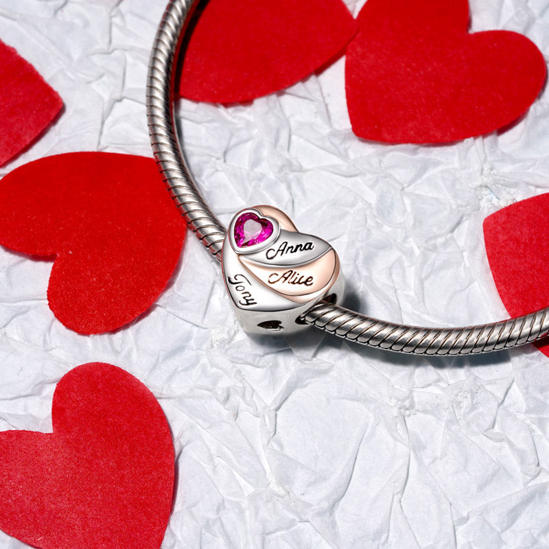 Gnoce Love Heart Engravable Charm_3