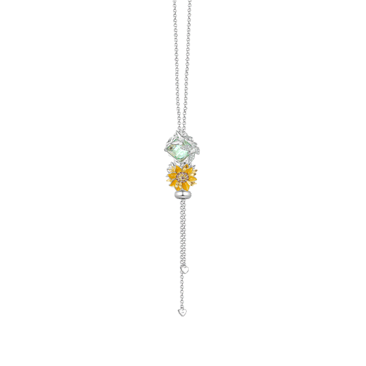 Gnoce Pearl Shaped Chain Necklace Fit for Beads_1