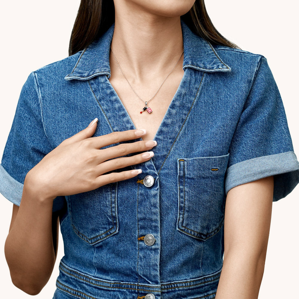 Gnoce Nail Polish Double Pendant Dangle Charm_6