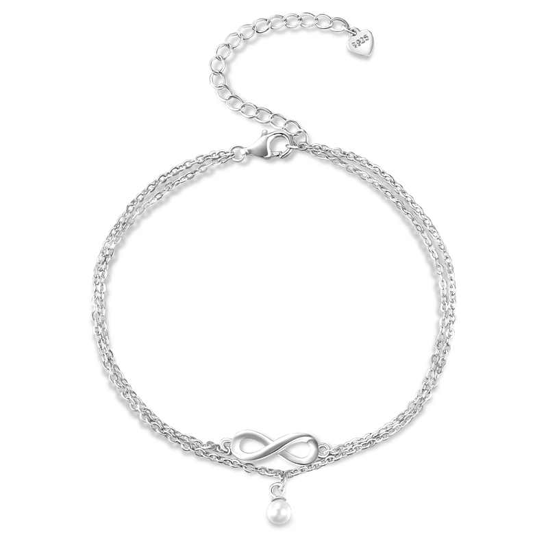 Gnoce Infinity Love Pearl Bracelet_2