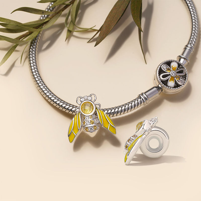 Gnoce Dancing Honey Bee Stopper Charm_2