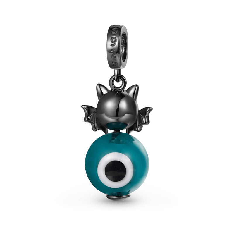 Gnoce Halloween Bat Eye Pendant Dangle Charm_2