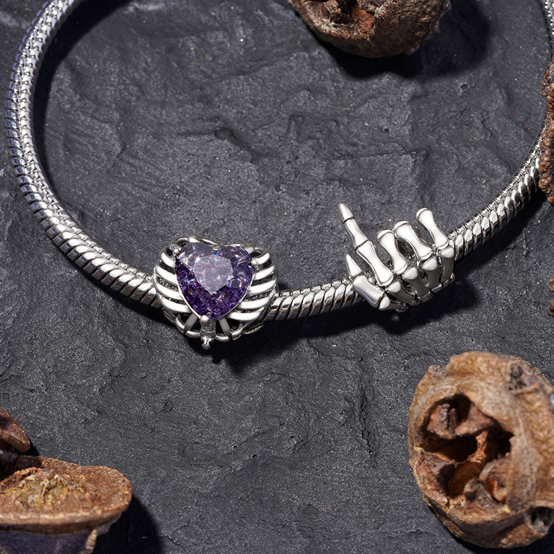 Gnoce Halloween Skeleton Hand Bones Charm_2