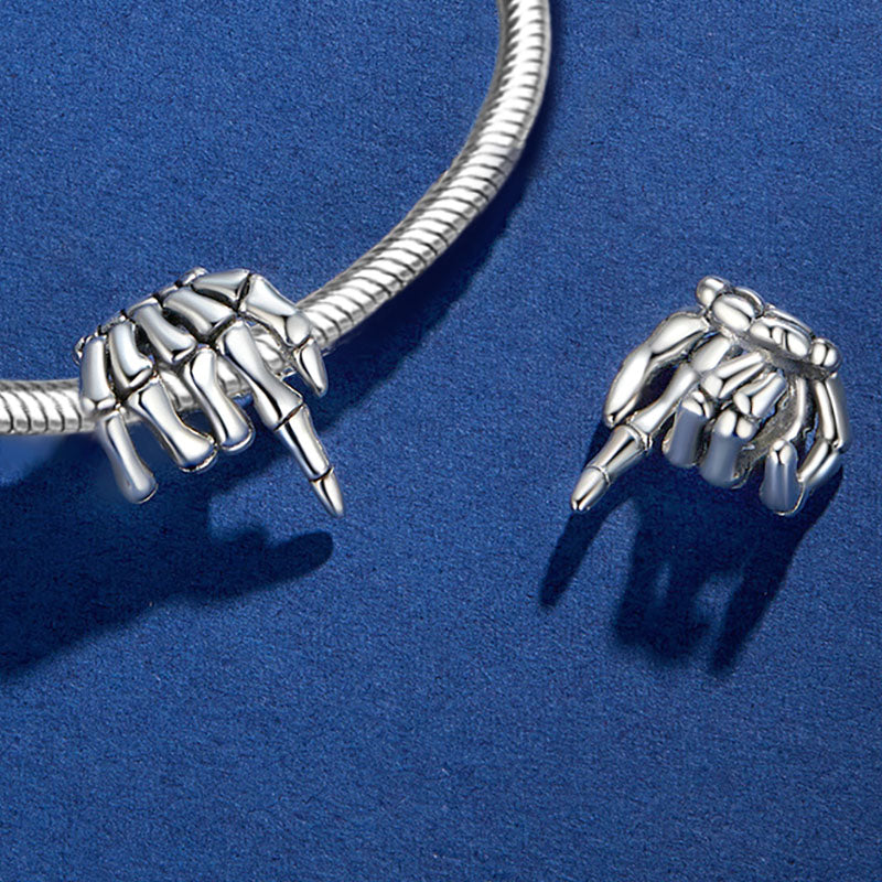 Gnoce Halloween Skeleton Hand Bones Charm_3