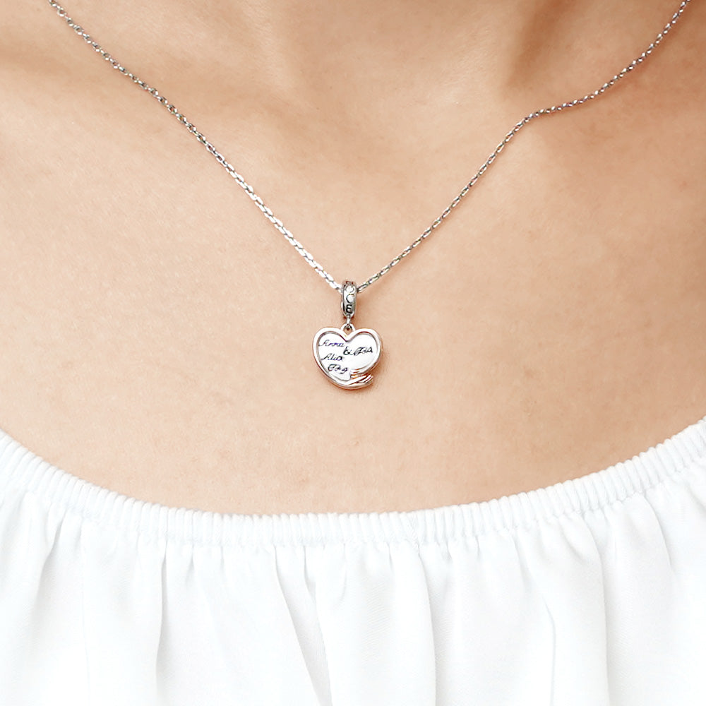 Gnoce Personalized Family Name Pendant Dangle Charm_6