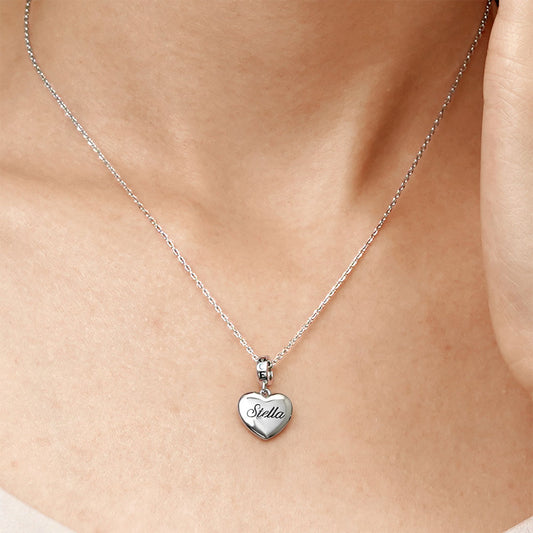 Gnoce Personalized Heart Pendant Dangle Charm_7