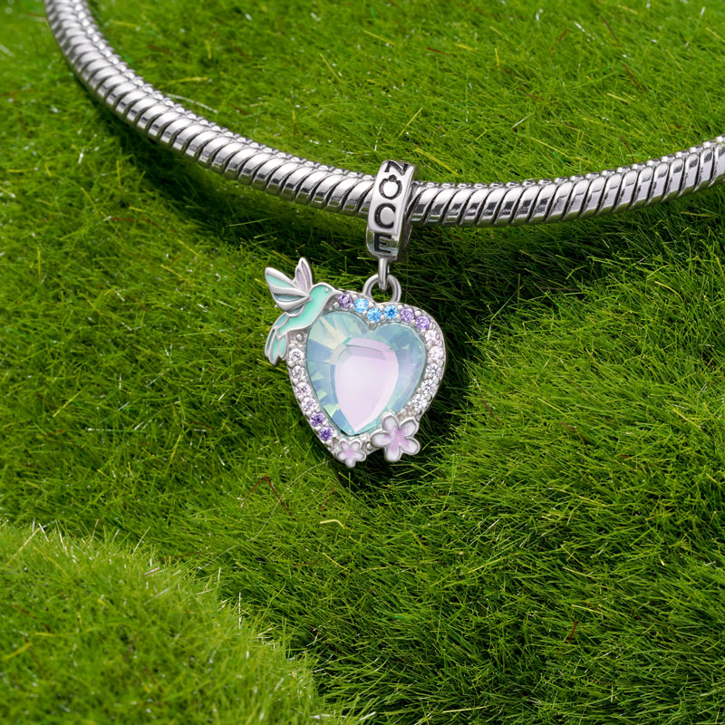 Gnoce Hummingbird Series Pendant Dangle Charm_3