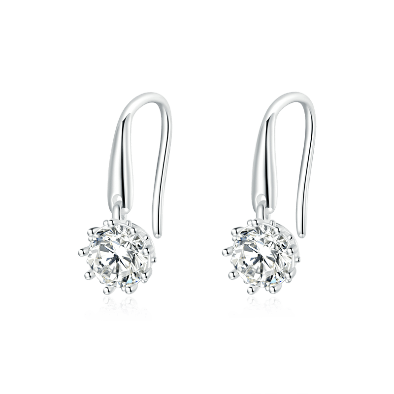 Gnoce Sparkling Basic Dangle Earrings_1
