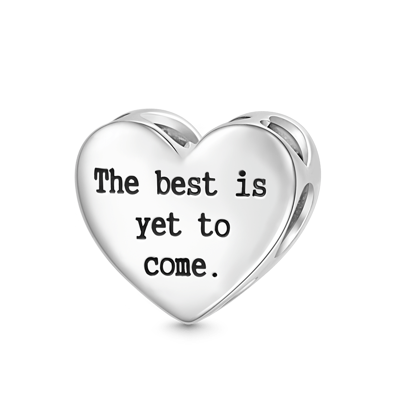 Gnoce “The Best Is Yet To Come ” Blue Heart Charm_2