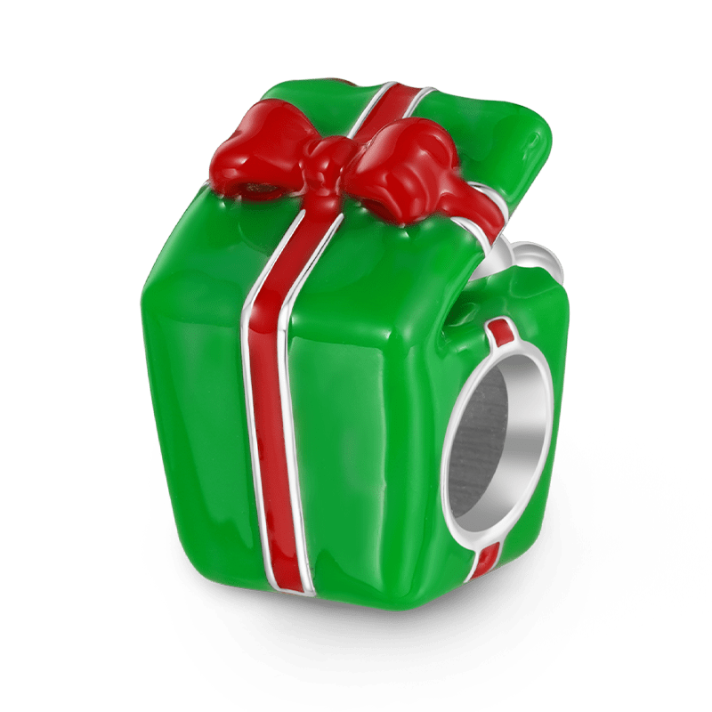 Gnoce Christmas Elk Gift Box Charm_2