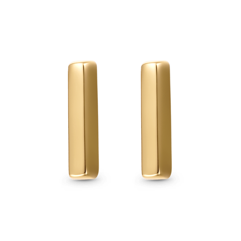 Gnoce Mini Bar Stud Earrings_1