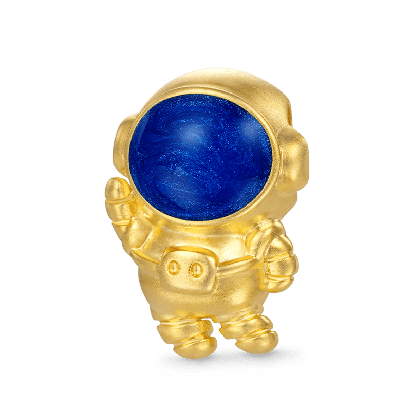 Gnoce Natural Starry Sky Astronaut Charm_1