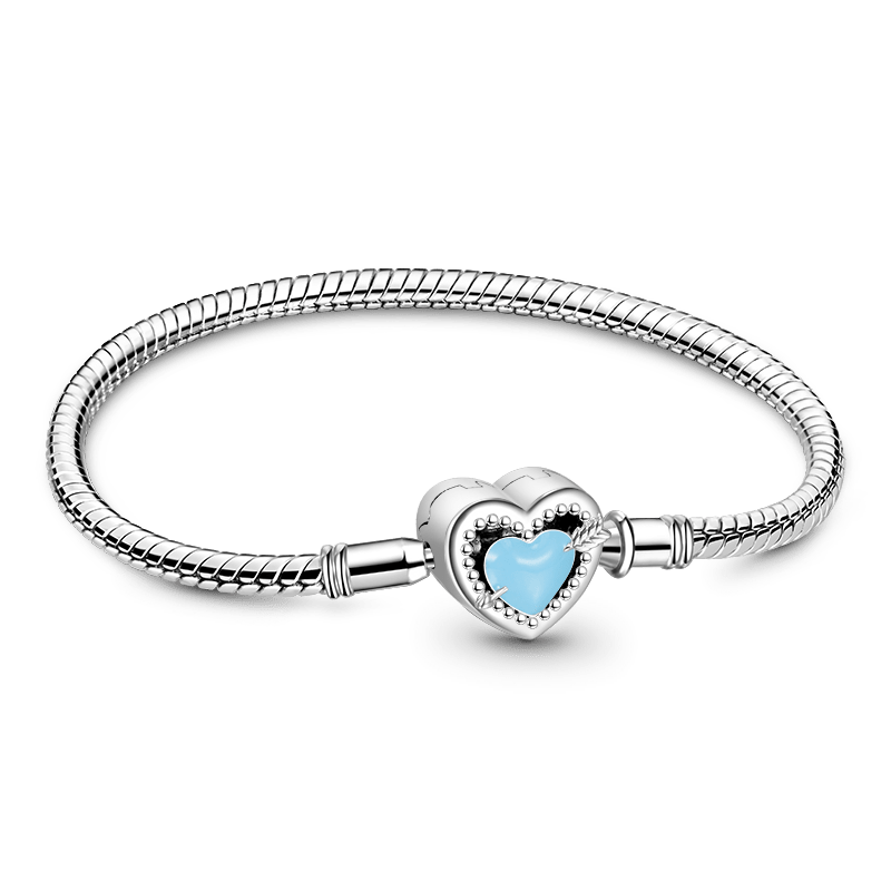 Gnoce Moonstone Basic Snake Chain Bracelet_1
