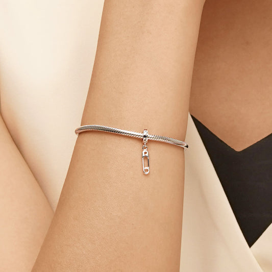 Gnoce Safety Pin Pendant Dangle Charm_7