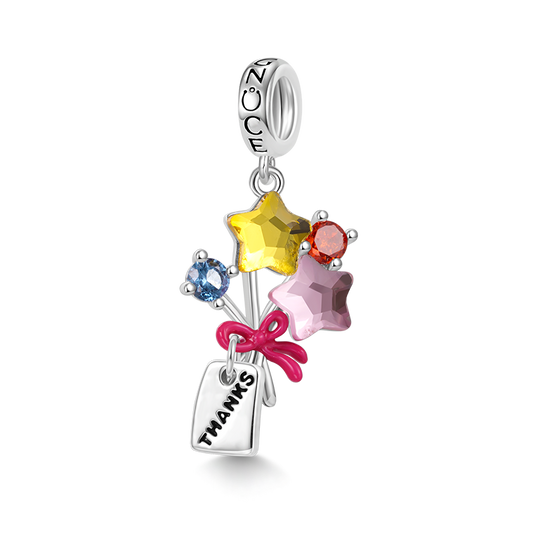 Gnoce Thanksgiving Bouquet Pendant Dangle Charm_1