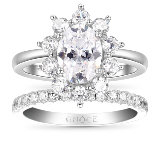 Gnoce Sparkling Oval Cut Stackable Ring Set_1
