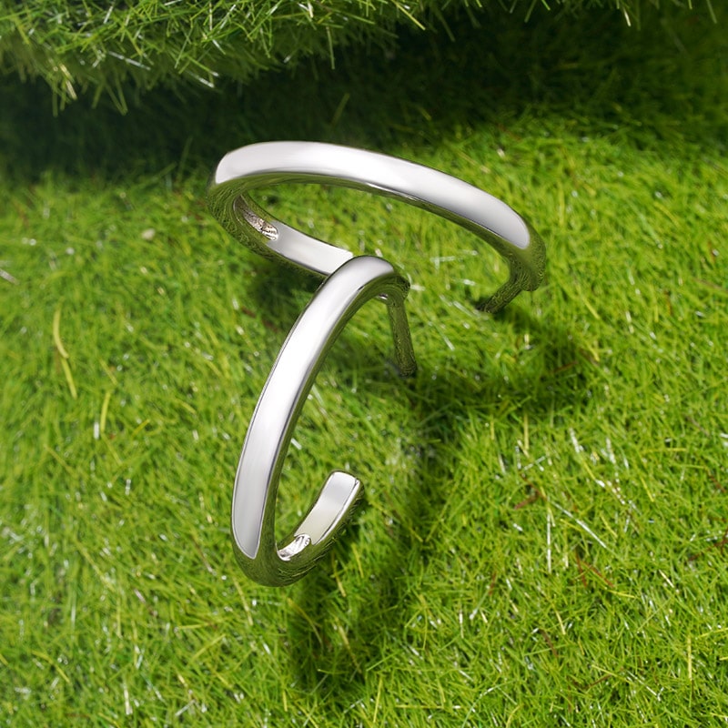 Gnoce Flat Gold Hoops Earrings_4