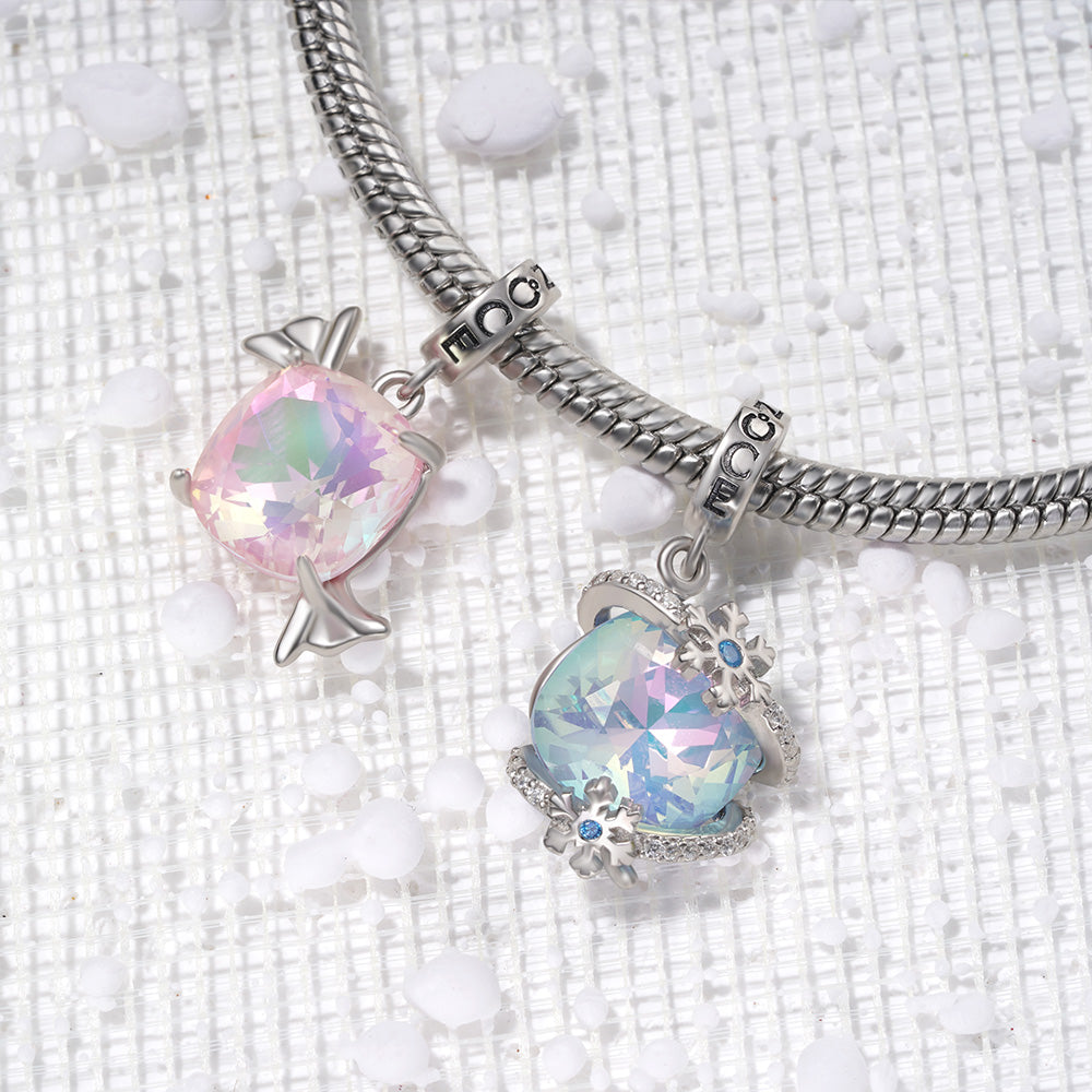 Gnoce Pink Sweet Candy Pendant Dangle Charm_3