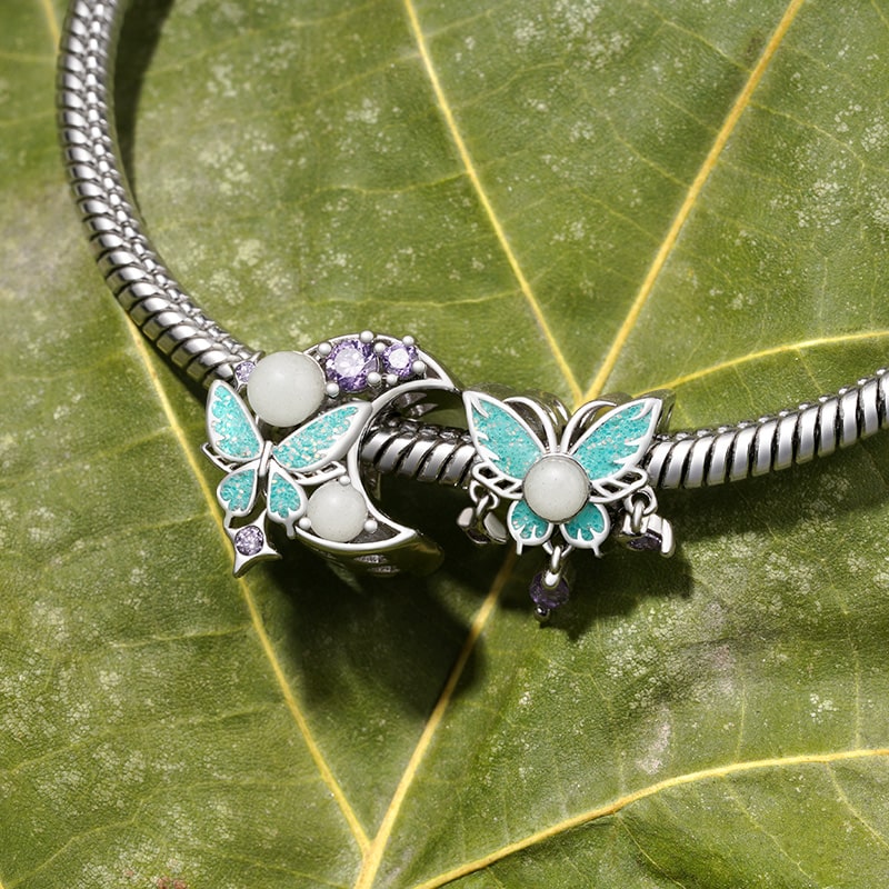 Gnoce Glow-in-the-Dark Moon Butterfly Charm_4