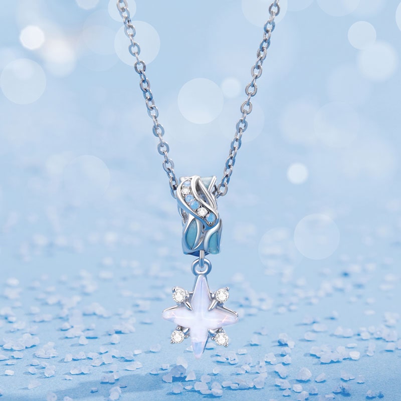 Gnoce Brilliant Starry Pendant Dangle Charm_3