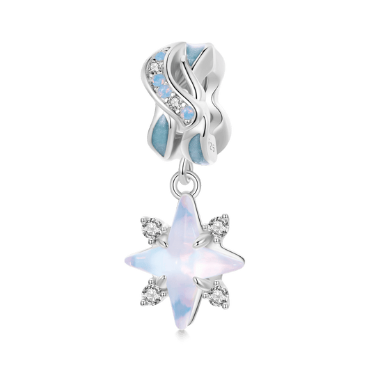 Gnoce Brilliant Starry Pendant Dangle Charm_1