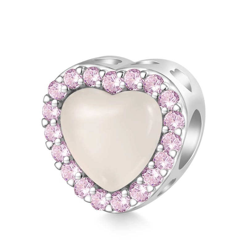 Gnoce Light Pink Heart Color-changing Charm_2